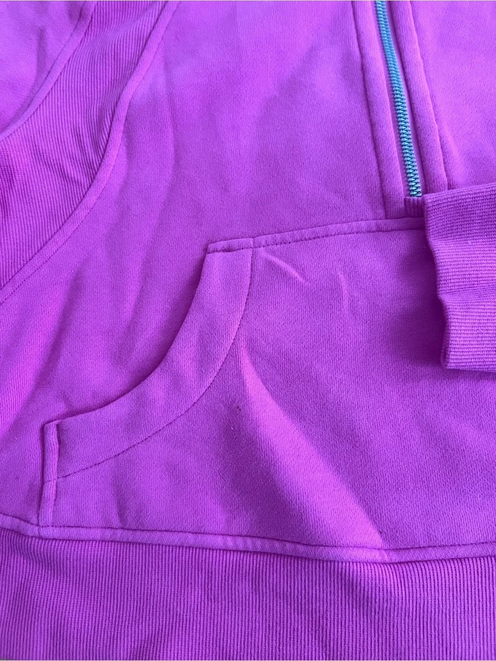 Lululemon 1/2 Zip Cropped Scuba Sweatshirt - Picture 5 of 14